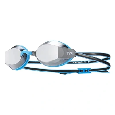 Image of Tyr Blackops 140 Ev Racing Mirrored Junior Swimming Goggles One Size