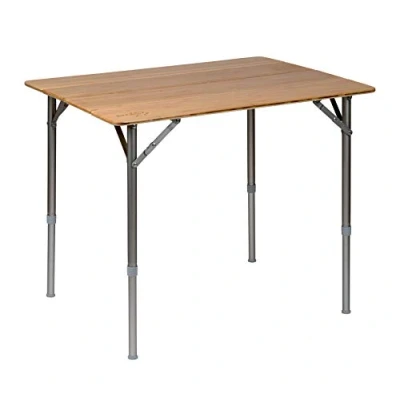 Image of Bo Camp Urban Outdoor Unisex&#039;s Finsbury Table, Brown, 100x65 cm