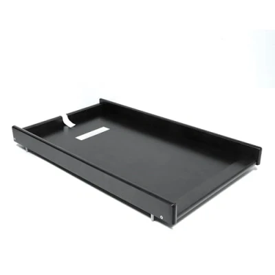 Image of Viculii Chero baby cot Top changer Black universal wooden fits cots and beds