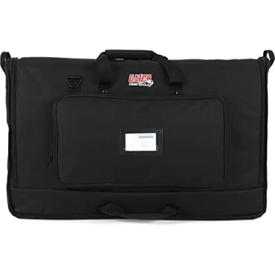 Image of Gator Cases Padded Nylon Carry TOTE Bag for Transporting LCD Screens, Monitors and TVs Between 27&quot; 32&quot;, black (G MD)