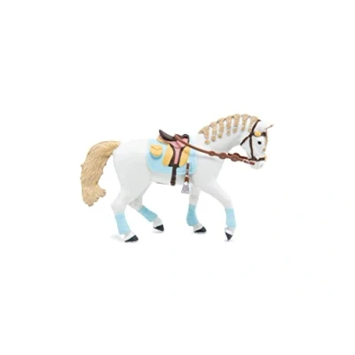 Image of Papo 51545 Trendy Riding Women&#039;s Horse Blue Figure