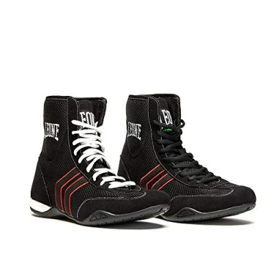 Image of LEONE 1947, Boxing Boots, Unisex Adult, Black, 46, CL188