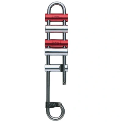 Image of Petzl D11 RACK Variable Friction Descender with Brake Bars