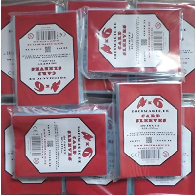 Image of docsmagic.de 1.000 4 x 6 Soft Sleeves 105 155 mm 10 Packs Photo Postcards