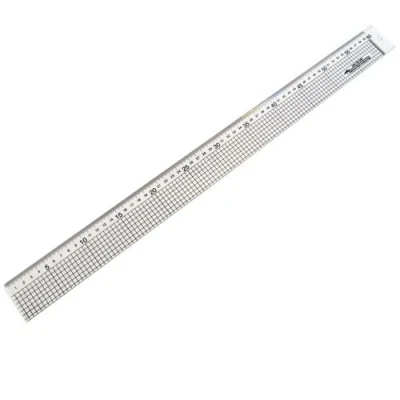 Image of 60cm Acrylic Rule/Ruler with Steel Cutting Edge Jakar
