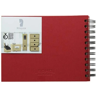 Image of SOHO 195 x 145 cm Rossler Wiro Photo Album Red