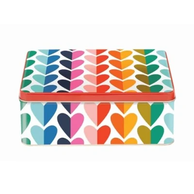 Image of Kate Rhees Hearts Deep Rectangular Tin
