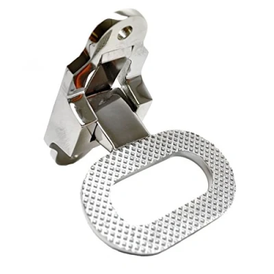 Image of AB Tools Folding Mast Step for Boats, Vans, Car etc Stainless Steel Marine Grade 316 DK09