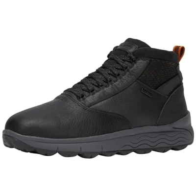 Image of Geox Men&#039;s U Spherica 4x4 B Abx Ankle boot, black, 8 UK