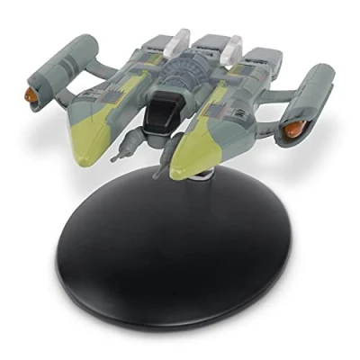 Image of Star Trek Vaadwaur Assault fighter Ship Official Starships Collection by Eaglemoss Collections