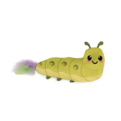 Image of Catstages Wiggle Worm Flopping Toy Electronic Cat Moving Toy, Green
