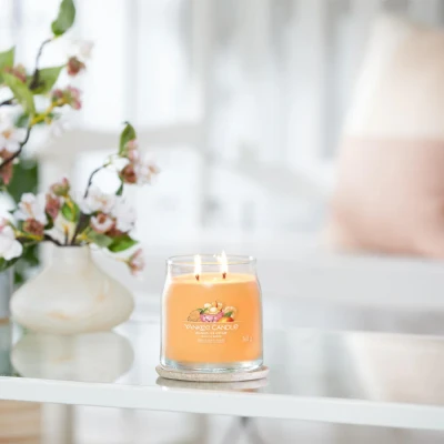 Image of Yankee Candle Mango Ice Cream Medium Jar