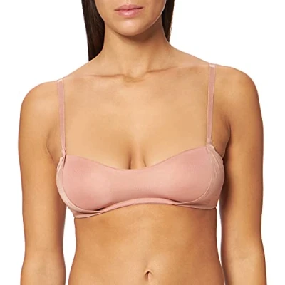 Image of S by Sloggi Women&#039;s Smooth Balconette Padded Bra, Sunkiss, M