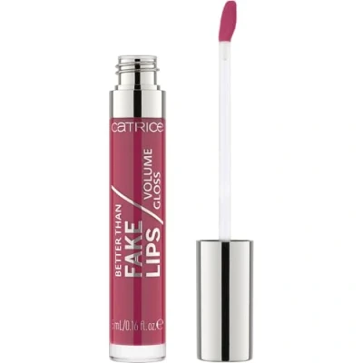 Image of Catrice Better Than Fake Lips Volume Gloss, Lip No. 090 Fizzy Berry, Pink, Smoothing, Nourishing, Shiny, Natural, Radiant, Shimmering, Vegan, Microplastic Particles Free (5 ml)