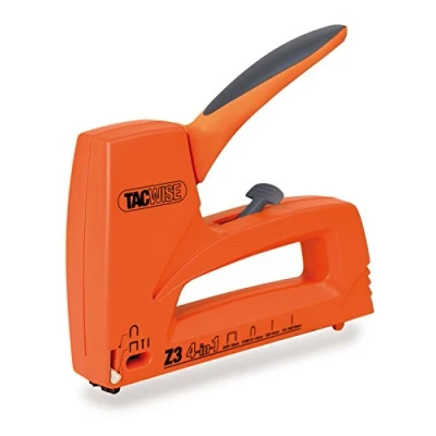 Image of Tacwise 1022 Z3 4 IN 1 Heavy Duty Staple Nail Gun with 400 Staples/Nails, Uses Type 53 &amp; CT 60 Staples and 180 Nails