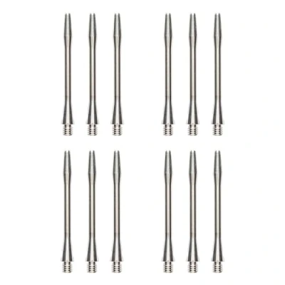 Image of RED DRAGON Plain Aluminium Medium Dart shafts 4 sets per pack (12 in total)
