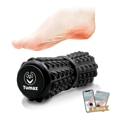 Image of Tumaz Foot Roller [Upgraded Version with Wider Bump] Ergonomic Designed Plantar Fasciitis Massage for Relieving Fasciitis, Arch Pain, Myofascial Pain Syndrome