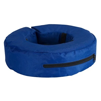 Image of Kruuse Buster Inflatable Dog Collar (Large) (Blue)
