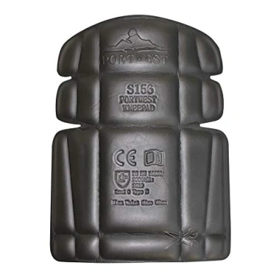 Image of Portwest Knee Pad, Size: One Size, Colour: Black, S156BKR