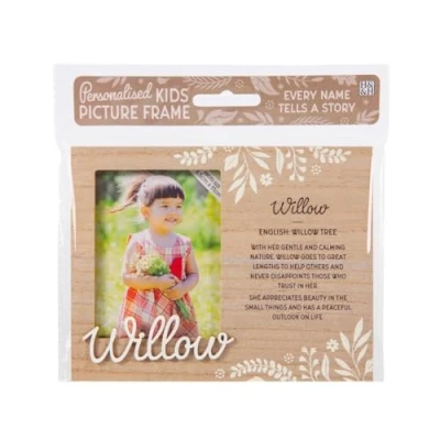 Image of Personalised picture frames (Willow)