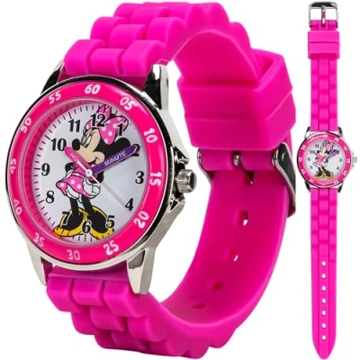 Image of Accutime Analog, Kids, Girls Watch, Minnie Mouse MN1157AZ