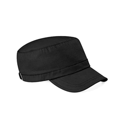 Image of Beechfield Army Cap Classic Military Style Hat Navy