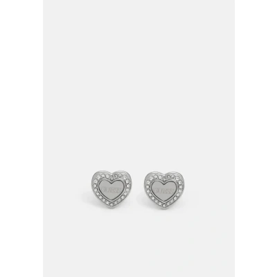 Image of Guess Amami Earrings silvercoloured, Women&#039;s, Size: One Size, Silver coloured