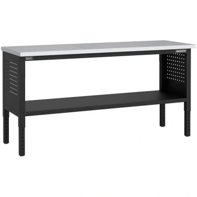 Image of Superline Pro Modular Workbench with Stainless Steel Worktop 1830mm