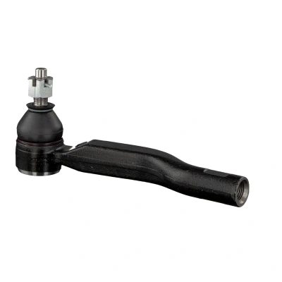 Image of 4504709320 Track rod end FEBI BILSTEIN 43246 Front Axle Left with crown nut TOYOTA: Avensis III Estate, Verso, Saloon