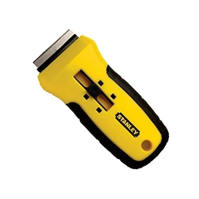 Image of Stanley Window Scraper with Soft Handle 5 Blades Omaggio 0 28 217