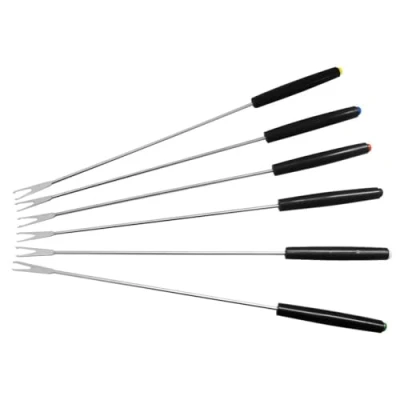 Image of Fackelmann 6 Fondue Forks Rust Proof 27 cm