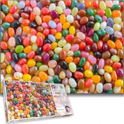 Image of Impuzzibles Nearly Impossible Puzzles Candy Beans 1000 Piece Jigsaw Puzzle For Adults 66cm X 50cm Challenging Puzzles, Great Gift All Ages