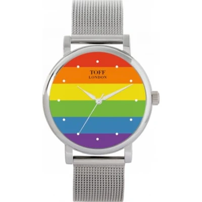 Image of Toff London 38mm Pride Horizon Dots Watch