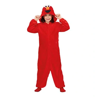 Image of My Other Me 1 02046 elmo costume, Cartoon, multicoloured, 10 12 años