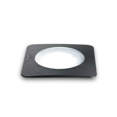 Image of Ceci LED 1 Light Large Square Outdoor Recessed Black IP67
