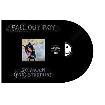 Image of Fall Out Boy So Much (For) Stardust Coke Bottle Clear vinyl Sealed 2023 UK LP 075678630729