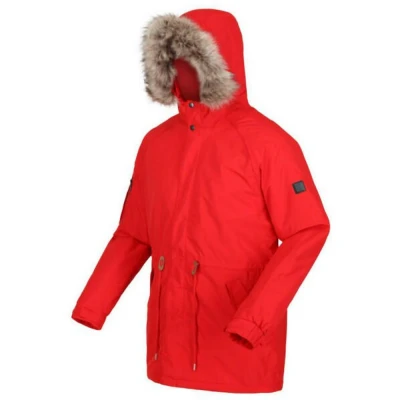 Image of Regatta Mens Salinger III Parka (Code Red) Size Medium