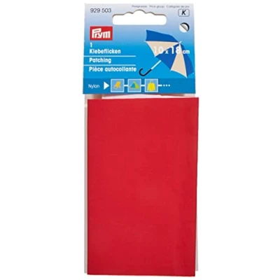 Image of Prym Nylon Patching self Adhesive 18 x 10 cm red