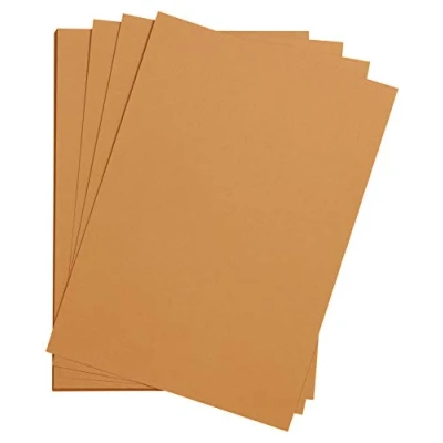 Image of Clairefontaine Ref 90789C Etival Coloured Grained Drawing Paper (Pack of 25 Sheets) A3 (42 x 29.7cm) 160gsm Cellulose Art Rust Acid Free, pH Neutral