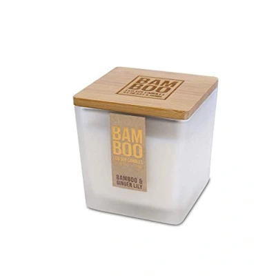 Image of History &amp; Heraldry Jar Candle Bamboo and Ginger Lily Fragrance From Range by Heart Home