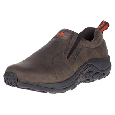 Image of Merrell Men&#039;s, Jungle Moc Leather SR Work Shoe Wide Width Espresso 15 W