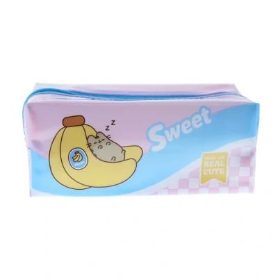 Image of Pusheen Pencil Case Kawaii Stationery Cute Stationary School Supplies Pen Gifts