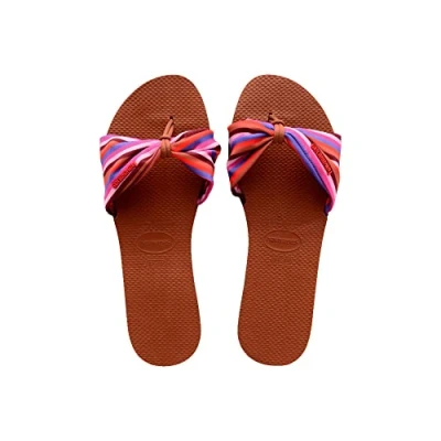 Image of Havaianas You Saint Tropez Print Rust 33/34