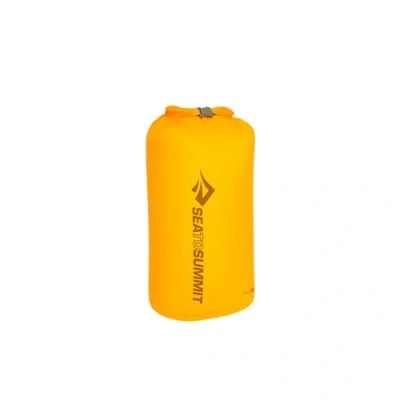 Image of Sea to Summit Ultra Sil Dry Bag XS 3L Waterproof Storage &amp; Organization Roll Top Patented Field Repair Buckle Fabric For Backpacking 17.1 x 14 20.7cm Zinnia Yellow 30g