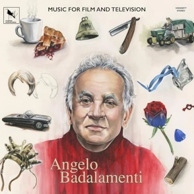 Image of Angelo Badalamenti Music For Film And Television Translucent Red vinyl Sealed 2024 UK LP VSD877