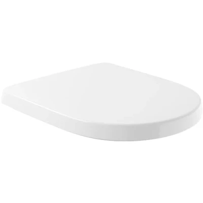 Image of Villeroy &amp; Boch K11800 9M38S101 V&amp;B O Novo Toilet Seat, White Alpine, Glossy, Oval