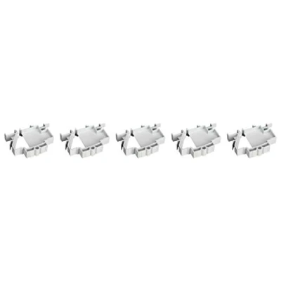 Image of Pack of 5 X Hager JK01B Blank Inserts for Consumer Unit 1 Module Way
