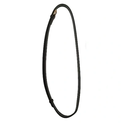 Image of Shires Velociti (was Blenheim) Gara Leather Strap 447G Black, 3/4X50