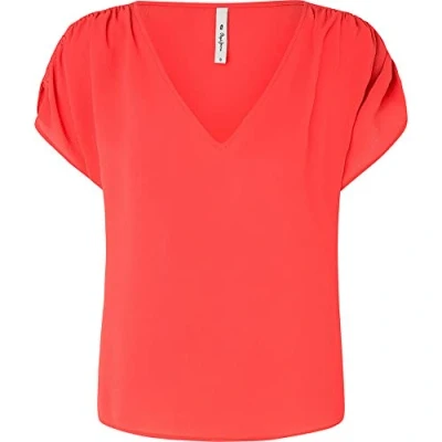 Image of Pepe Jeans Women&#039;s Pazia Shirt, Red (Studio Red), XS