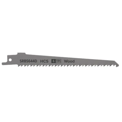 Image of Sealey Reciprocating Saw Blade Clean Wood 150mm 6tpi Pack of 5